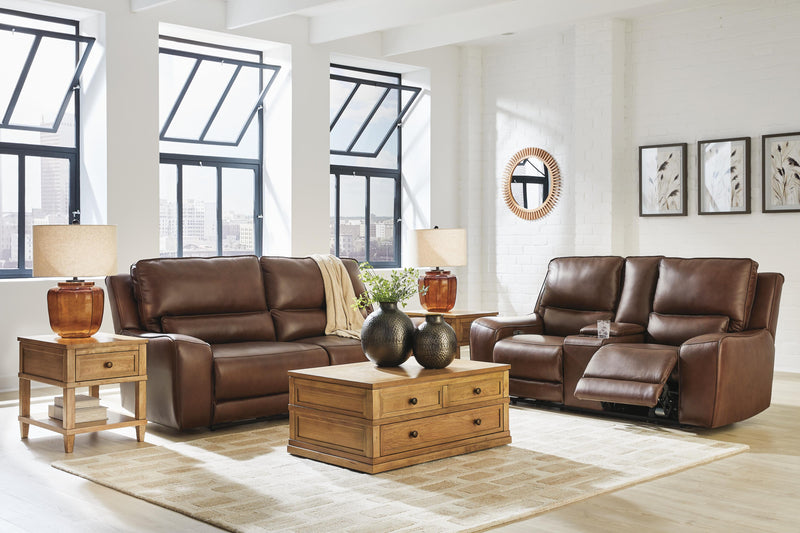 DeepWakes Reclining Living Room Set - Sims Furniture