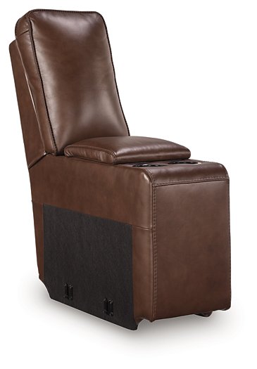 DeepWakes Reclining Sectional with Storage Console - Sims Furniture