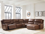 DeepWakes Power Reclining Sectional with Chaise - Sims Furniture