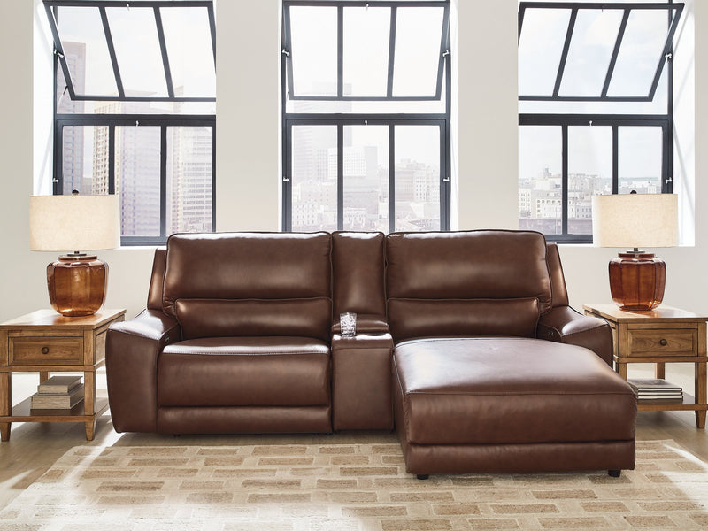 DeepWakes Power Reclining Sectional with Chaise - Sims Furniture