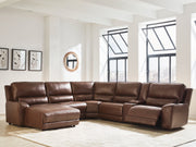 DeepWakes Power Reclining Sectional with Chaise - Sims Furniture