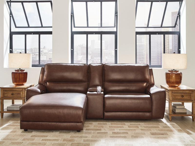 DeepWakes Power Reclining Sectional with Chaise - Sims Furniture