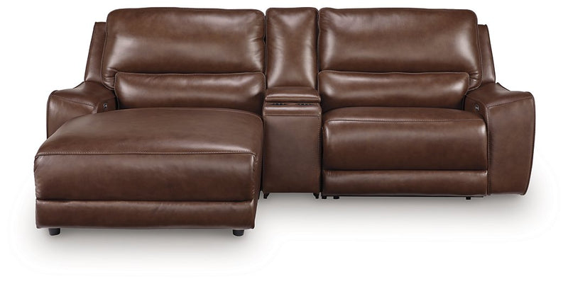 DeepWakes Power Reclining Sectional with Chaise - Sims Furniture
