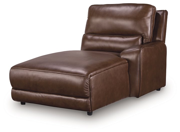 DeepWakes Power Reclining Sectional with Chaise - Sims Furniture