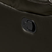 Nikko Sofa W/Dual Recliner-Brown