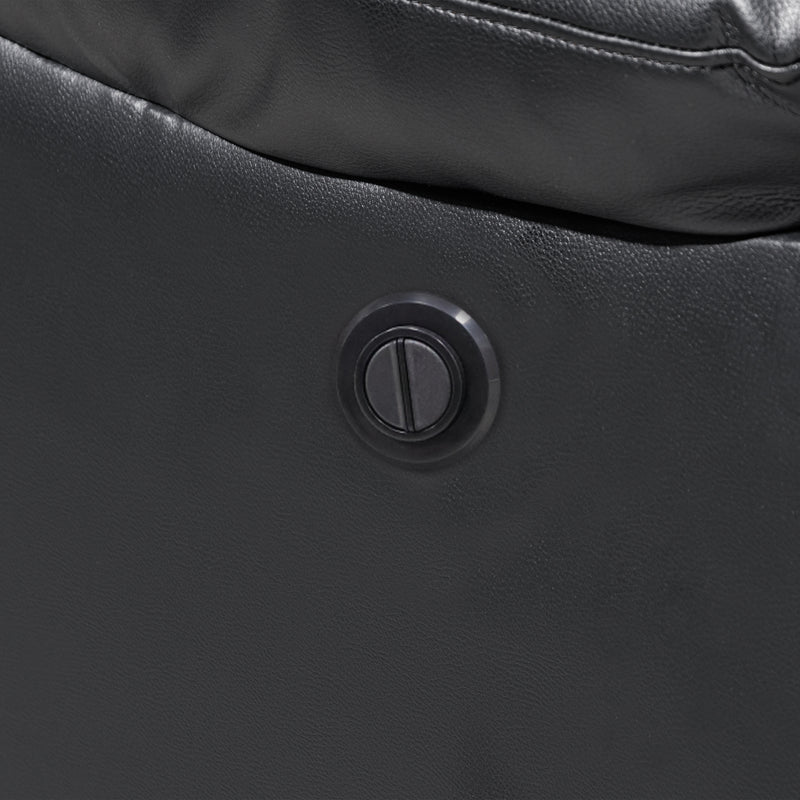 Nikko Sofa W/Pwr Fr-Black/Gray