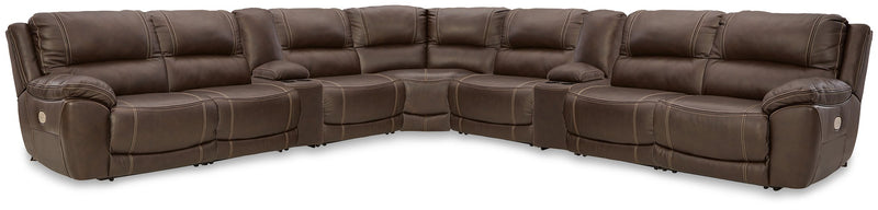 Dunleith Power Reclining Sectional - Sims Furniture