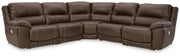 Dunleith Power Reclining Sectional - Sims Furniture