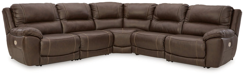 Dunleith Power Reclining Sectional - Sims Furniture
