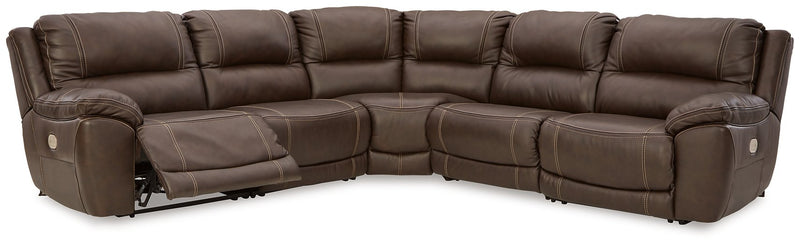 Dunleith Power Reclining Sectional - Sims Furniture
