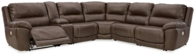 Dunleith Power Reclining Sectional - Sims Furniture