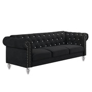 Emma Crystal Sofa-Black