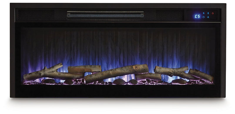 Cayboni 71" TV Stand with Electric Fireplace