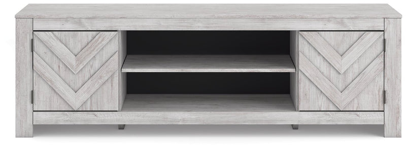 Cayboni 71" TV Stand with Electric Fireplace