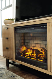 Entertainment Accessories Electric Infrared Fireplace Insert - Sims Furniture