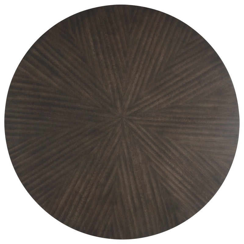 Chestnut Ridge 47" Round Table-Brown