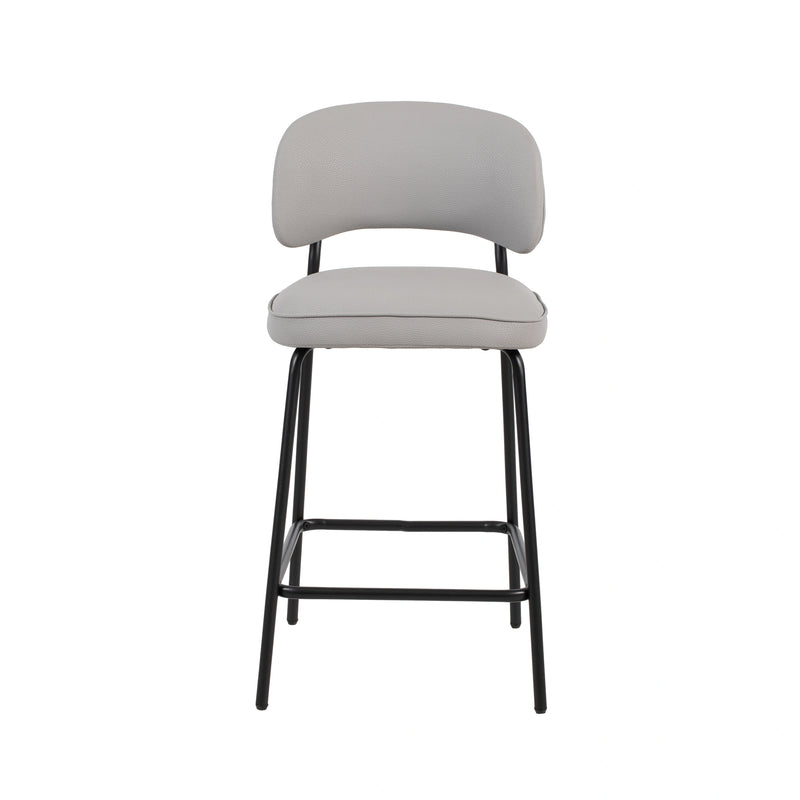 Blythe Ivory Vegan Leather Counter Chair (2 Per Carton)