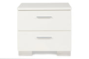 Sapphire Nightstand-White