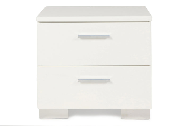 Sapphire Nightstand-White