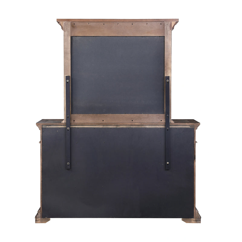 Mar Vista Mirror-Walnut