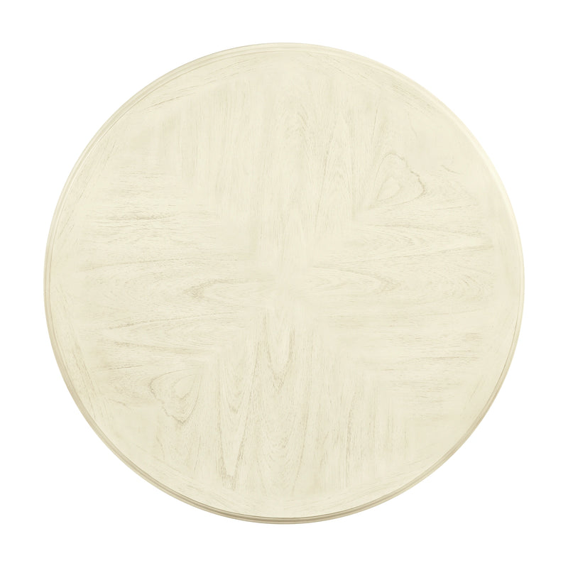 Amy 5 Pc 42" Round Counter Table Set-Bisque