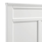 Andover 3/3 T Headboard, Footboard & Slats-White