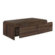 Mara Cocktail Table-Walnut