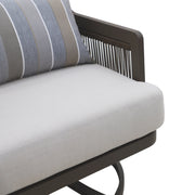 Genova Patio Swivel Club Chair W/Accent Pillow (2 Per Carton)