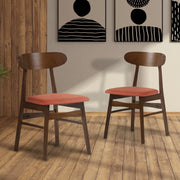 Morocco Dining Chair W/Orange Seat Cushion (2 Per Carton)