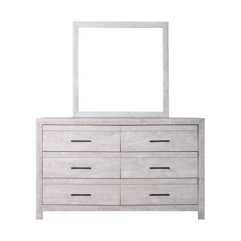 Biscayne Mirror- Driftwood