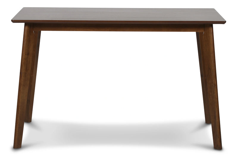 Morocco 47" Rectangle Dining Table-Walnut Brown