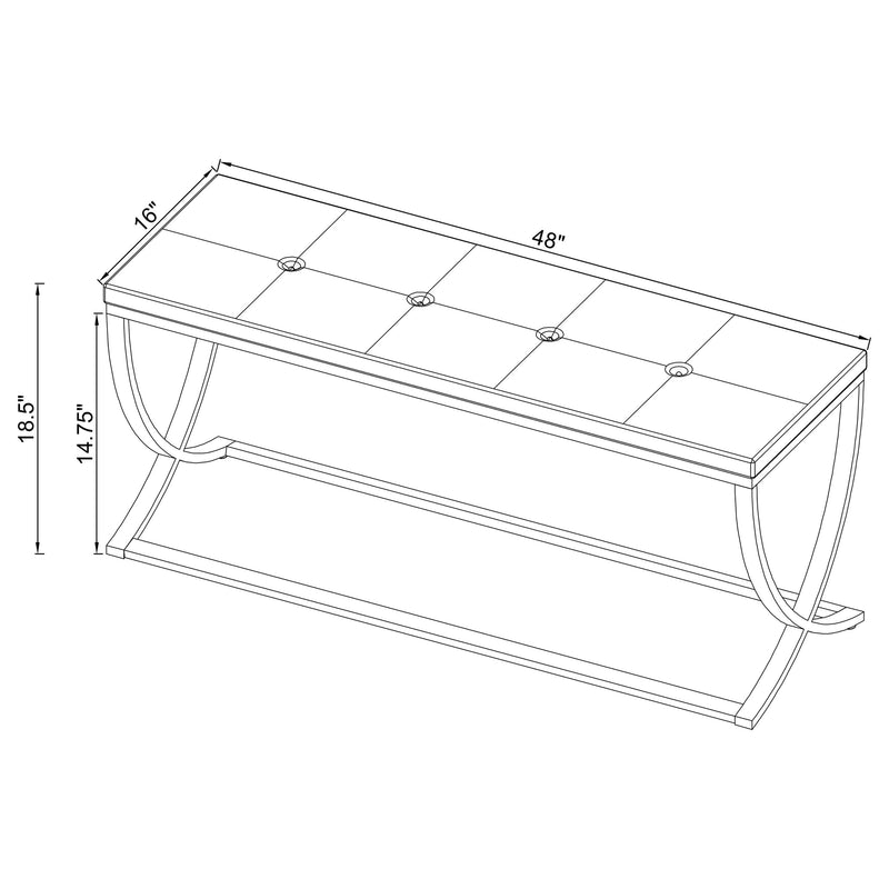 Walton Accent Bench
