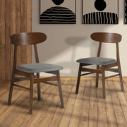 Morocco Dining Chair W/Dark Gray Seat Cushion (2 Per Carton)