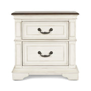 Anastasia Nightstand - Ant. White