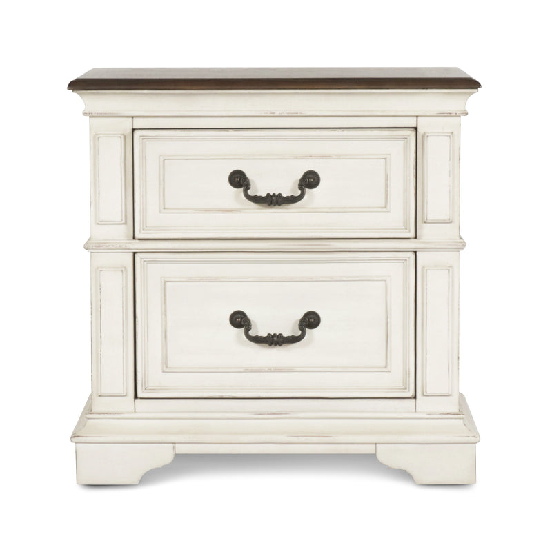 Anastasia Nightstand - Ant. White