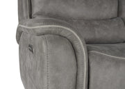 Kamari Console Loveseat W/Pwr Hr & Fr-Gray