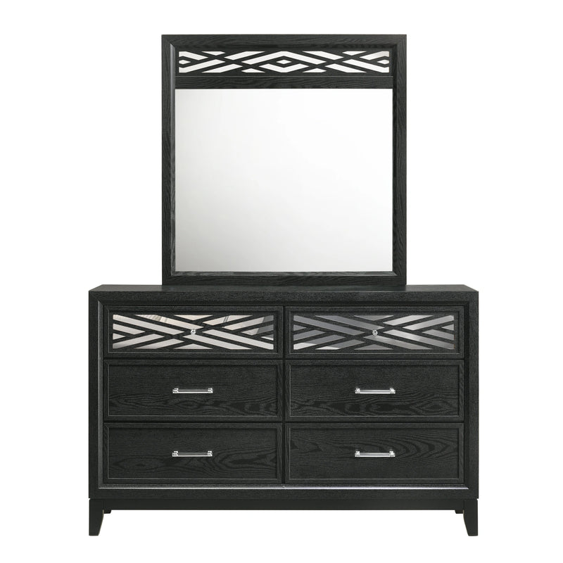 Obsidian Mirror-Black