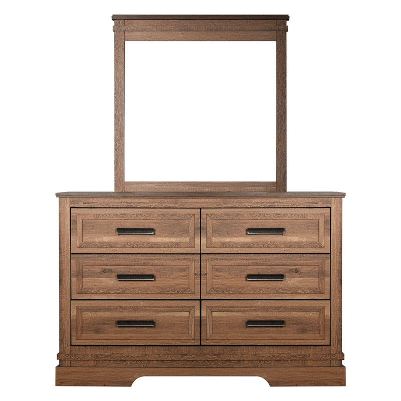 Coventry Hall Mirror-Pecan