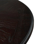 Gia 5 Pc 47" Round Dining Table & 4 Chairs-Ebony