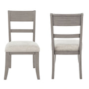 Mariana Wood Back Side Chair (2 Per Carton)-Vintage Cr‚àö√Äme