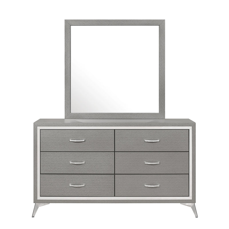 Huxley Mirror-Gray