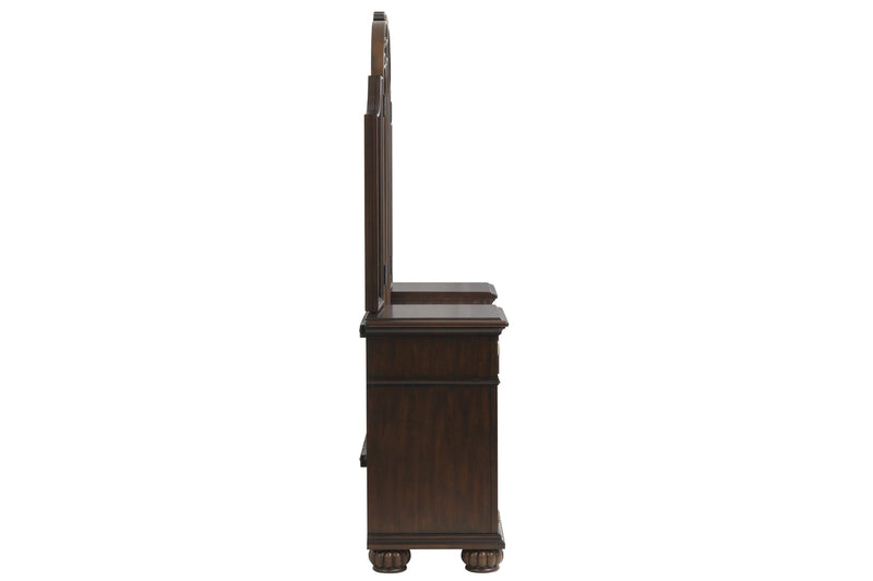 Maximus Vanity Table Mirror-Madeira